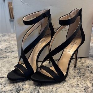 Imagine VINCE CAMUTO
Women's Devin Satin High-Heel Ankle Strap Sandals